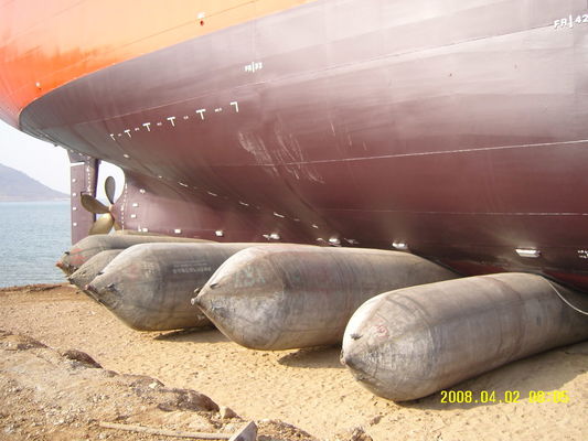 Dauerhaftes sich hin- und herbewegendes Schiff, das Marine Rubber Airbag startet