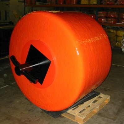 EU-ABS Marine Cylindrical Buoy für Frachtschiff-Polyurethan-Boje