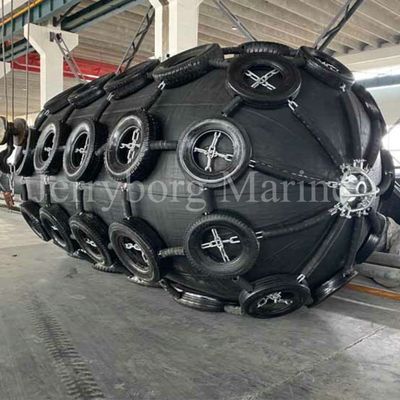 pneumatischer Fender-aufblasbarer HochdruckGummipuffer 50kpa 80kpa Yokohama