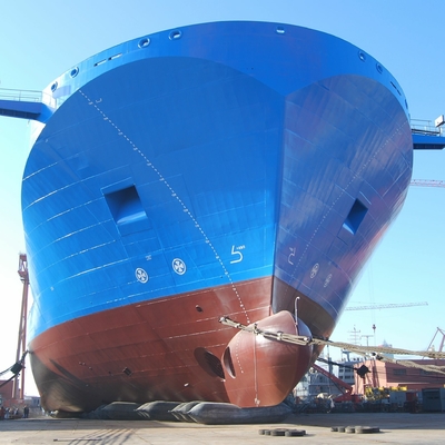 Das Schiff, das Naturkautschuk-Rolle startet, sackt aufblasbare Marine Boat Airbag ein