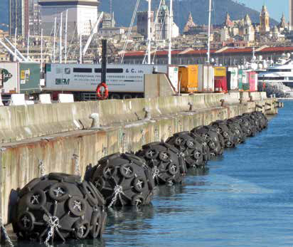 pneumatischer Offshoreplattform-Gummipuffer des Fischerboot-50Kpa für Schiff