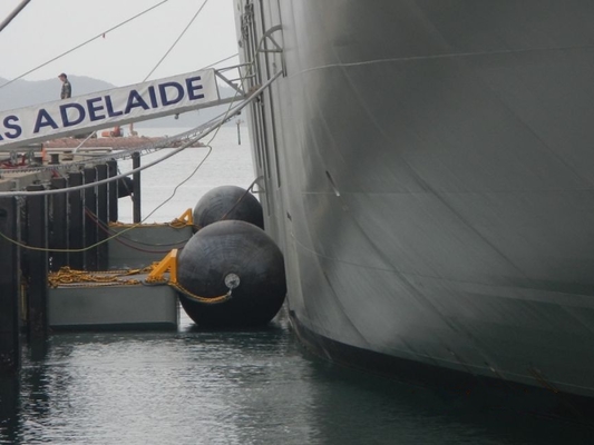 Hohe Qualität CCS Marine Polyurethane Colorful Foam Fender für Schiff