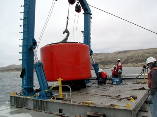 Zylinderförmiger Anker-Landstreicher sich hin- und herbewegendes PET-OffshorepVC EVA Mooring Buoys