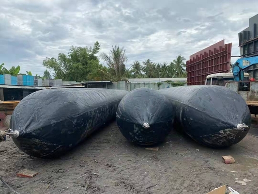 Salvage Marine Gummiballon-Airbag für das Anziehen von schweren Hubschraubern in Werften an Land
