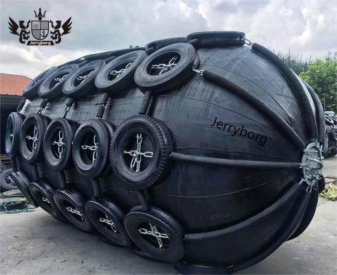 Yokohama-Gummi-Fender Schwimmer-Fender Netztyp Marine-Gummi-Fender zum Anlegen von Schiffen