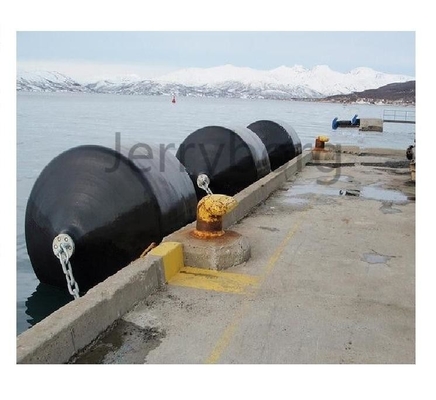 Anlegen geschlossener Zellen Schaum gefüllter schwimmender Pontoon Fender Pvc-Fender für Dock