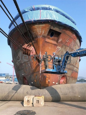 China Marine Airbag für Rettungspontoon-Wiederaufschwemmung und Schiffsstart