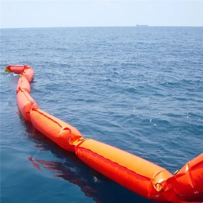 PVC Floating Barrier Foam Rubber Oil Containment Boom Individualisierte Container Ports/Lake/Offshore Ölboom