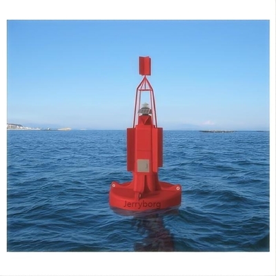 Fabrik angepasste Kunststoff-Bojen für die Marine Navigation Sea Marker Bojen mit Sonnenlicht für den Ozean