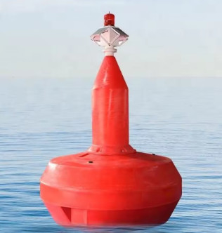Fabrik angepasste Kunststoff-Bojen für die Marine Navigation Sea Marker Bojen mit Sonnenlicht für den Ozean
