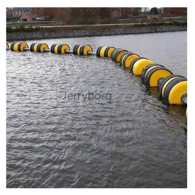 LLDPE-Plastikrohrbojen Markierer-Ponton-Schwimmer schwimmende Barriere