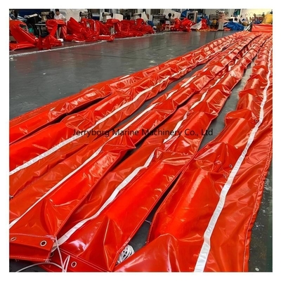 Orange Floating PVC Containment Boom für Wasserfeldverschmutzung