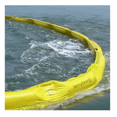 Orange Floating PVC Containment Boom für Wasserfeldverschmutzung