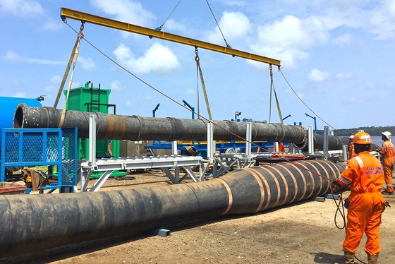 Flexible Marine Floating Hose Manufacturers Flange-Nippel-Bagger-Sand-Schlamm-Öl-Entladung