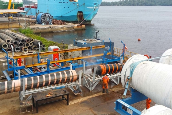 Flexible Marine Floating Hose Manufacturers Flange-Nippel-Bagger-Sand-Schlamm-Öl-Entladung