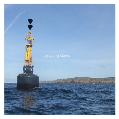 Marine Floating Steel Navigation Boy mit Solarpanel und LED-Licht