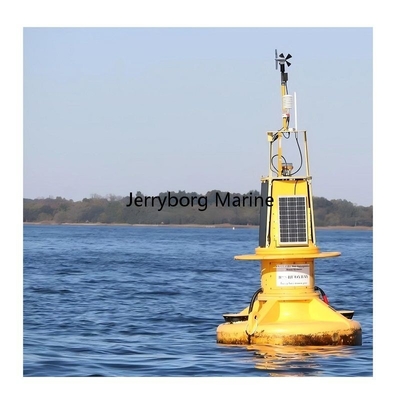 LLDPE-Ozeanboje mit Sonnenlicht und Farben mit hoher Sichtbarkeit für Seefahrt und Warnung