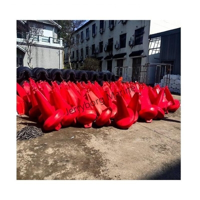 LLDPE-Material schwimmende Markierungsboje mit Top-Markierung und Sonnenlicht für Hafen- und Hafensicherheit