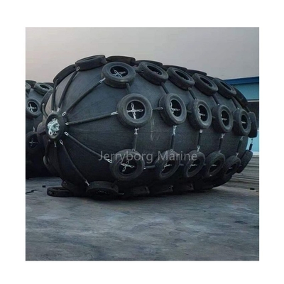 JRB Yokohama-Typ Marine Fender mit Reifenkettennetz Schwimmgummi-Fender/Verteidigungs-/Sprengschutz