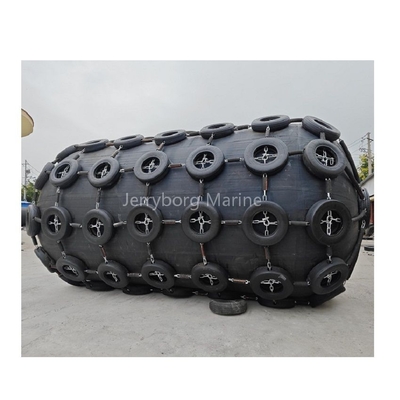 Fabrik-direkte Yokohama-Typ Marine Gummi-Fender mit Reifenkettennetz
