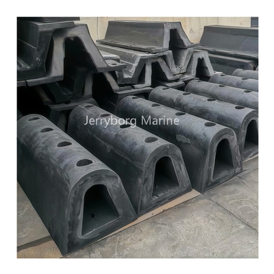 Schwerlastfähige Gummibügel des Typs D, ideal für Hafen- und Hafennutzung