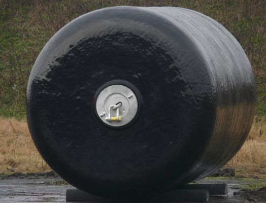 Das kundengebundene Schwimmen schäumen gefüllter Fender mit Reifen und Kette