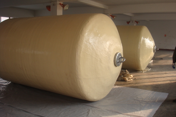 Dock-Verteidigungs-fester sich hin- und herbewegender Schaum-Dock-Fender-Polyurethan-Donut-Fender hergestellt in China
