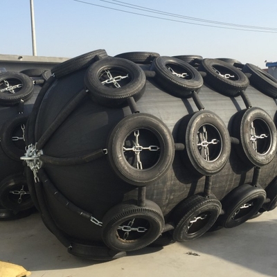 Marine Inflatable Yokohama Pneumatic Fender mit Kette und Reifen