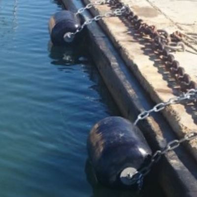 Reifen-Netz Marine Floating Colorful Bumper Polyurethanes EVA Marine Fender With Chain And