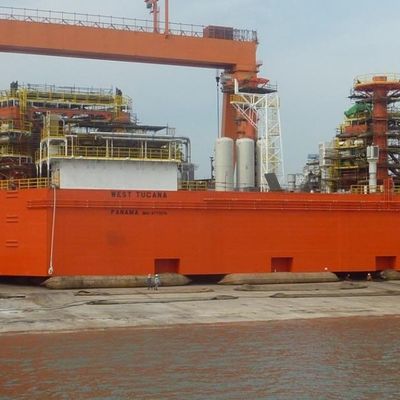 Dauerhaftes sich hin- und herbewegendes Schiff, das Marine Rubber Airbag startet