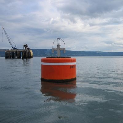 Sicherer hoher Plastikauftrieb Marine Floating Yellow Floating Buoy