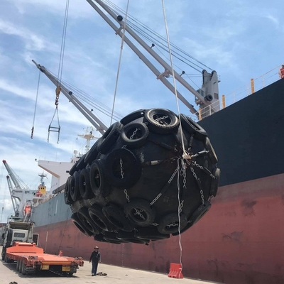 Sich hin- und herbewegende Art Durchmesser Marine Yokohama Pneumatic Fenders 4.5m