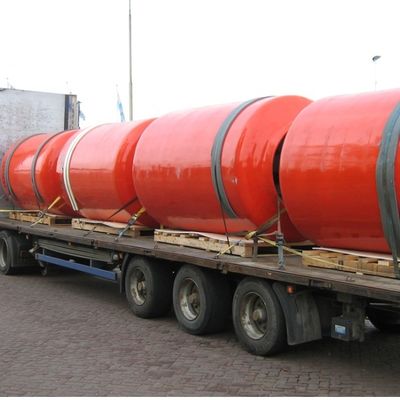 2.0m*3.5m Schaum gefüllter Boots-Fender-Polyurethan-Yacht-Fender für Schiffs-Schutz