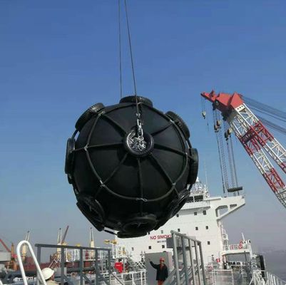 Pneumatischer Fender ISO17358 CCS Yokohama für Anlegestellen-aufblasbaren Gummipuffer