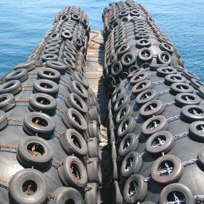 Pneumatischer Fender ISO17358 CCS Yokohama für Anlegestellen-aufblasbaren Gummipuffer