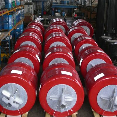 EU-ABS hergestellt in China Marine Barrier Buoy für Sicherheitsbarriere-Polyurethan-Boje