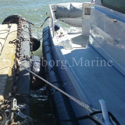 Hohe Elastizitäts-Alterungsbeständigkeits-EVA Solid Foam Filled Boat-Fender mit befestigendem Gurt