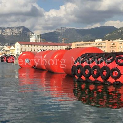 Polyurethan-Marine Floating Foam Fender With-Reifen und -kette