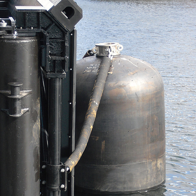 ABS ISO17357 Hochenergie-Absorptions-sich hin- und herbewegender pneumatischer Unterwasserfender