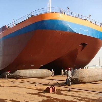 Das Schiff, das Naturkautschuk-Rolle startet, sackt aufblasbare Marine Boat Airbag ein