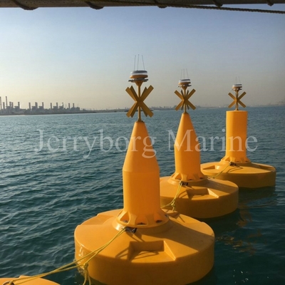 Sich hin- und herbewegende Bojen-Sondergröße-Sicherheits-warnende Markierung Marine-HDPE Navigations-Boje