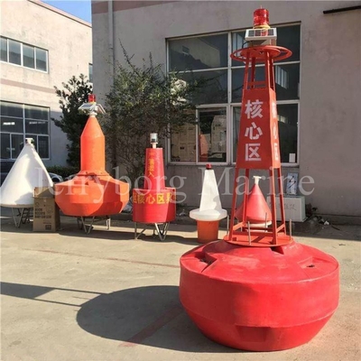 Sich hin- und herbewegende Bojen-Sondergröße-Sicherheits-warnende Markierung Marine-HDPE Navigations-Boje
