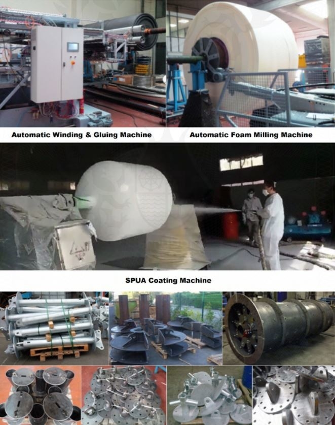 EU-ABS China Marine Modular Pendant Buoy für Anlegestellen-gute Qualitäts-Liegeplatz-Boje 7